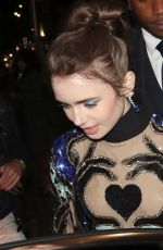 LILY COLLINS Leavea Extremely Wicked, Shockingly Evil and Vile Premiere After-party in London 04/24/2019
