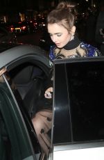 LILY COLLINS Leavea Extremely Wicked, Shockingly Evil and Vile Premiere After-party in London 04/24/2019