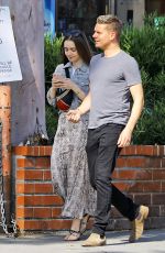 LILY COLLINS Out in West Hollywood 04/23/2019