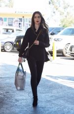 LILY COLLINS Shopping at Whole Foods in West Hollywood 04/18/2019