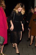 LILY JAMES Celebrates Her Birthday at Mark