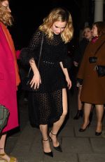 LILY JAMES Celebrates Her Birthday at Mark