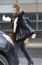 LILY JAMES Out and About in London 