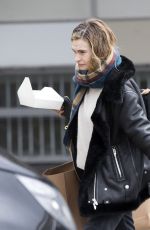 LILY JAMES Out and About in London 
