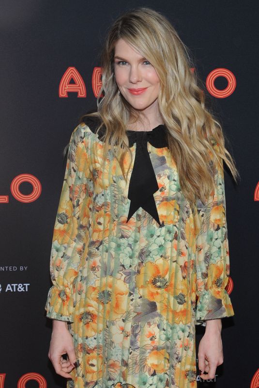 LILY RABE at The Apollo Premiere at Tribeca Film Festival Opening Night in New York 04/24/2019