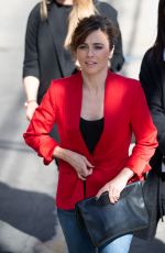 LINDA CARDELLINI Arrives and Leaves at Jimmy Kimmel Live! in Hollywood 04/15/2019