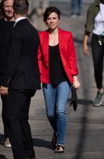 LINDA CARDELLINI Arrives and Leaves at Jimmy Kimmel Live! in Hollywood 04/15/2019