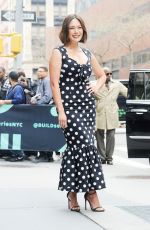 LINDSAY PRICE Arrives at AOL Build in New York 04/08/2019