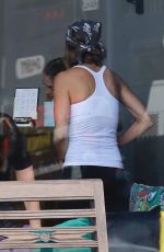 LISA RINNA Leaves Yoga Class in Studio City 04/05/219