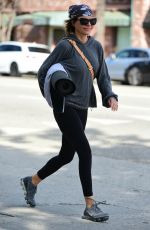 LISA RINNA Leaves Yoga Class in Studio City 04/19/2019