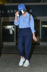 LORDE at LAX Airport in Los Angeles 04/05/2019
