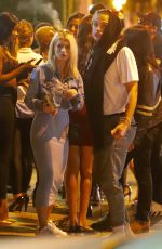 LOTTIE MOSS and Daniel Mickelson at Delilah in West Hollywood 04/23/2019