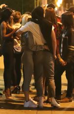LOTTIE MOSS and Daniel Mickelson at Delilah in West Hollywood 04/23/2019