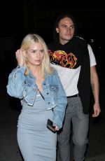 LOTTIE MOSS at Delilah Nightclub in West Hollywood 04/21/2019