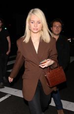 LOTTIE MOSS Night Out in West Hollywood 04/08/2019