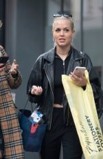 LOTTIE TOMLINSON Out and About in London 04/26/2019