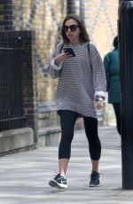LOUISA LYTTON Out and About in London 04/25/2019