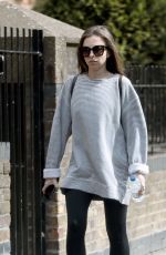 LOUISA LYTTON Out and About in London 04/25/2019