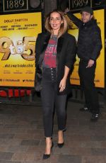 LOUISE REDKNAPP Leaves 9 to 5 the Musical at Savoy Theatre 04/12/2019