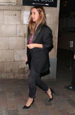 LOUISE REDKNAPP Leaves 9 to 5 the Musical at Savoy Theatre 04/12/2019