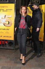 LOUISE REDKNAPP Leaves 9 to 5 the Musical at Savoy Theatre 04/12/2019
