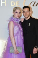 LUCY BOYNTON and Rami Malek at Clash De Cartier Launch Photocall in Paris 04/10/2019