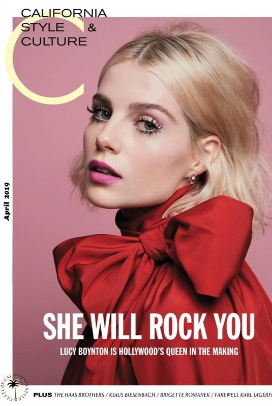 LUCY BOYNTON in C Magazine, April 2019