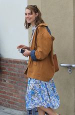 LUCY FRY Out and About in Beverly Hills 04/05/2019