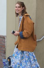 LUCY FRY Out and About in Beverly Hills 04/05/2019