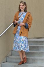 LUCY FRY Out and About in Beverly Hills 04/05/2019