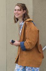 LUCY FRY Out and About in Beverly Hills 04/05/2019