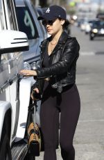 LUCY HALE Leaves a Gym in Studio City 04/22/2019