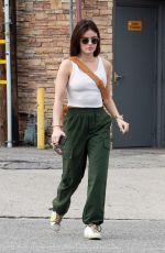 LUCY HALE Leaves Alfred
