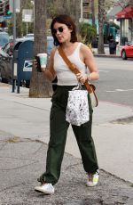 LUCY HALE Leaves Alfred