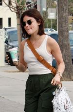 LUCY HALE Leaves Alfred