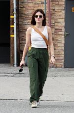 LUCY HALE Leaves Alfred