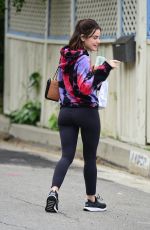 LUCY HALE Out and About in Studio City 04/20/2019