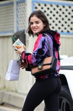 LUCY HALE Out and About in Studio City 04/20/2019