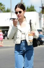 LUCY HALE Out in Studio City 04/21/2019