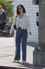 LUCY HALE Out in Studio City 04/21/2019