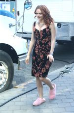 MADELINE BREWER at Hustlers Set in New York 04/24/2019