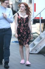 MADELINE BREWER at Hustlers Set in New York 04/24/2019