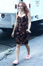 MADELINE BREWER on the Set of Hustlers in New York 04/24/2019