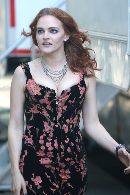MADELINE BREWER on the Set of Hustlers in New York 04/24/2019