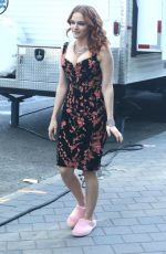 MADELINE BREWER on the Set of Hustlers in New York 04/24/2019