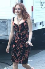 MADELINE BREWER on the Set of Hustlers in New York 04/24/2019