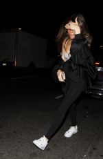 MADISN BEER Leaves Delilah in West Hollywood 04/05/2019