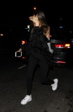 MADISN BEER Leaves Delilah in West Hollywood 04/05/2019