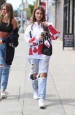 MADISON BEER and ISABELLE JONES Out in Los Angeles 04/05/2019