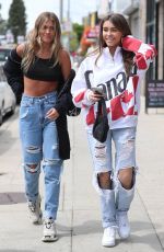 MADISON BEER and ISABELLE JONES Out in Los Angeles 04/05/2019